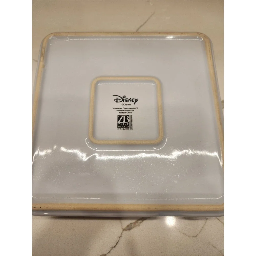 Disney Chip & Dale Halloween Bats Spider Webs Baking Casserole‎ Pan Dish 9